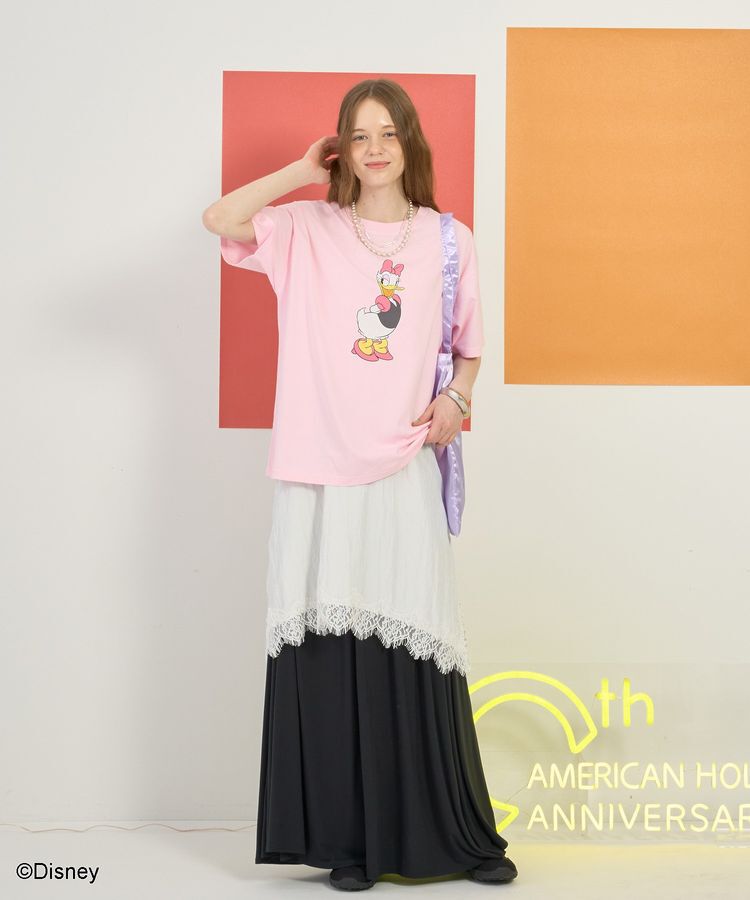 AMERICAN HOLIC「【Mickey&Friends】フロントバックプリントTシャツ」|Tシャツ・カットソー|