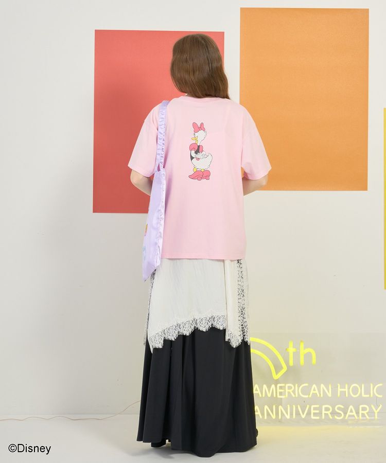 AMERICAN HOLIC「【Mickey&Friends】フロントバックプリントTシャツ」|Tシャツ・カットソー|
