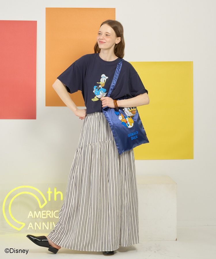 AMERICAN HOLIC「【Mickey&Friends】フロントバックプリントTシャツ」|Tシャツ・カットソー|