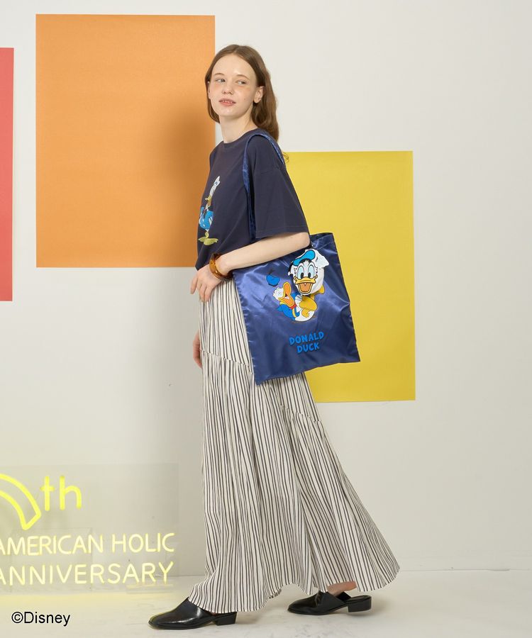 AMERICAN HOLIC「【Mickey&Friends】フロントバックプリントTシャツ」|Tシャツ・カットソー|