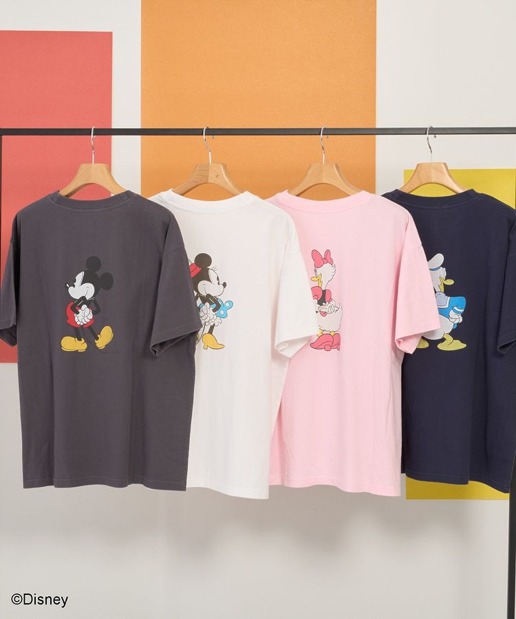 AMERICAN HOLIC「【Mickey&Friends】フロントバックプリントTシャツ」|Tシャツ・カットソー|