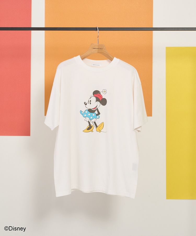 AMERICAN HOLIC「【Mickey&Friends】フロントバックプリントTシャツ」|Tシャツ・カットソー|