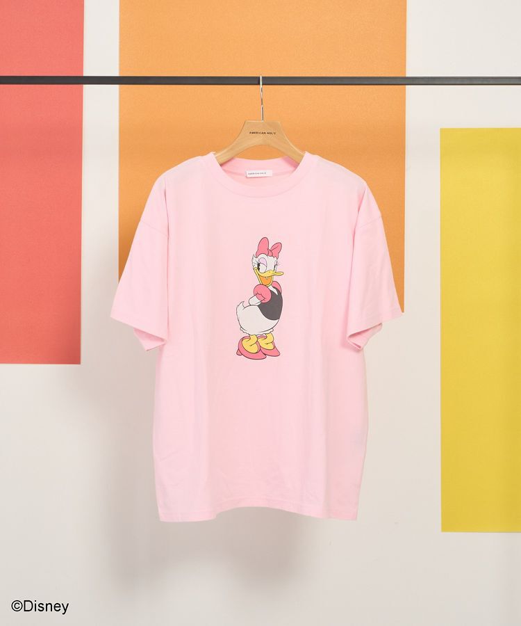 AMERICAN HOLIC「【Mickey&Friends】フロントバックプリントTシャツ」|Tシャツ・カットソー|
