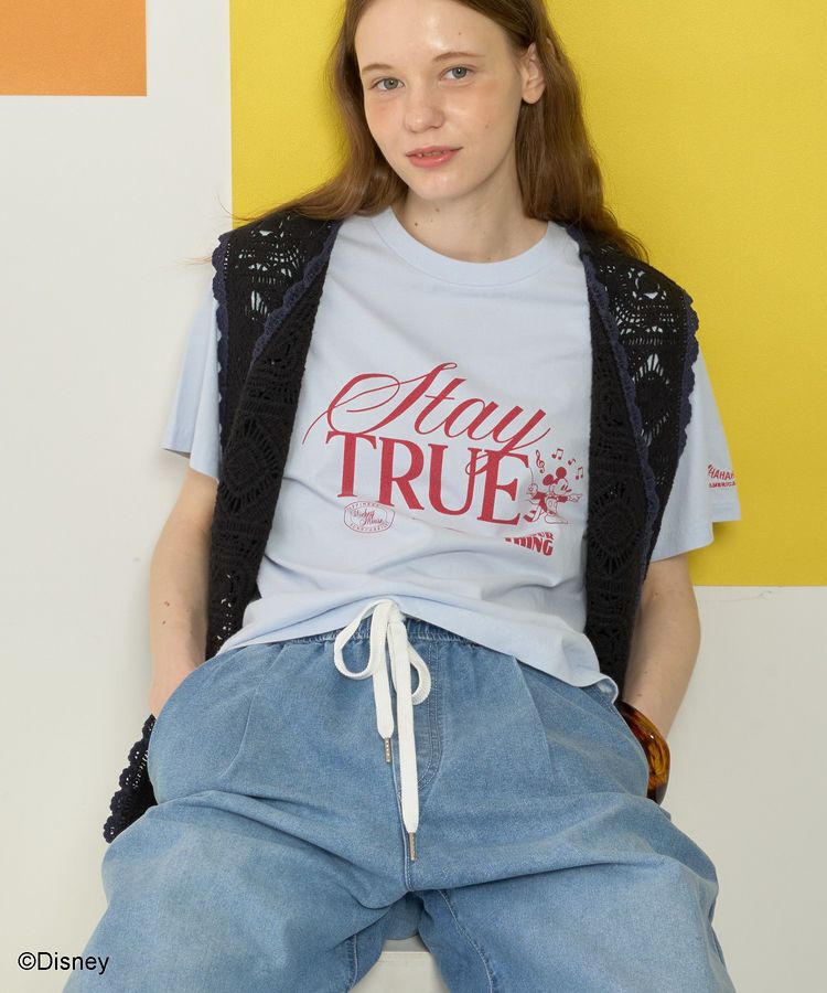 AMERICAN HOLIC「【Mickey&Friends】ビンテージ加工アソートプリントTシャツ」|Tシャツ・カットソー|