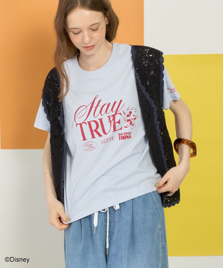 AMERICAN HOLIC「【Mickey&Friends】ビンテージ加工アソートプリントTシャツ」|Tシャツ・カットソー|