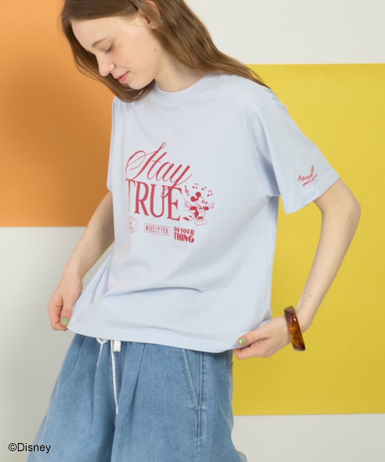 AMERICAN HOLIC「【Mickey&Friends】ビンテージ加工アソートプリントTシャツ」|Tシャツ・カットソー|