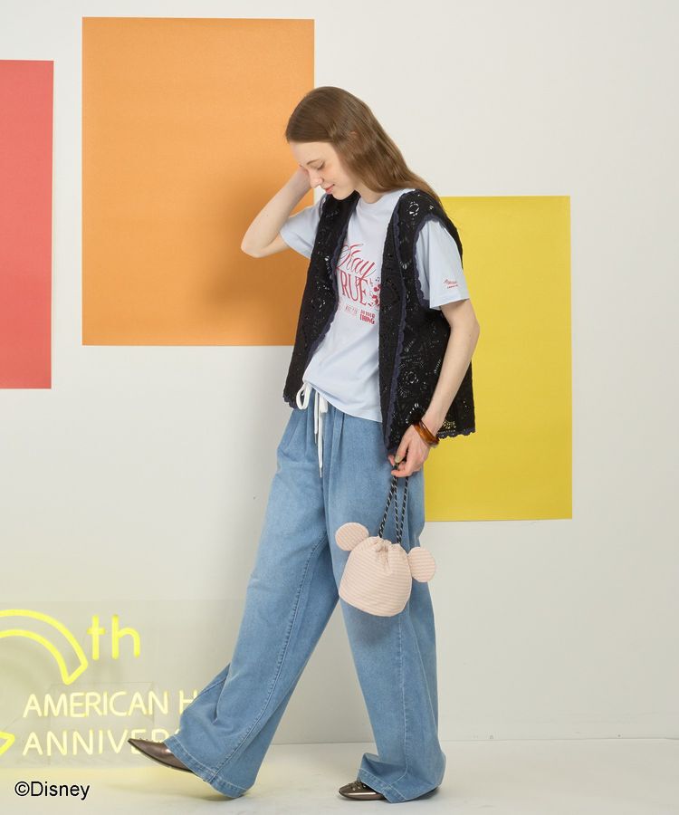 AMERICAN HOLIC「【Mickey&Friends】ビンテージ加工アソートプリントTシャツ」|Tシャツ・カットソー|