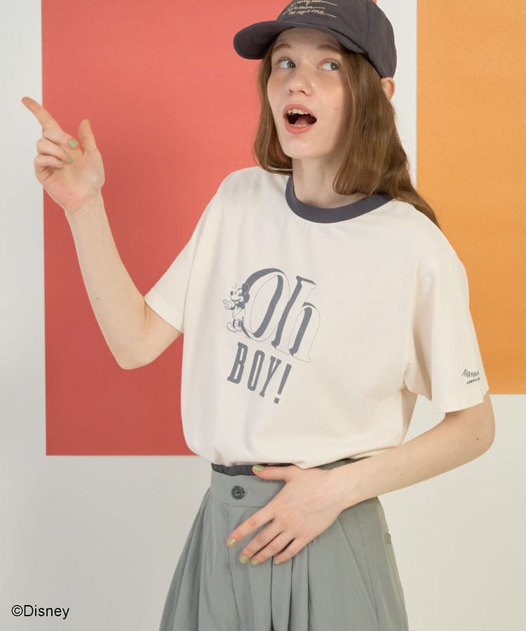 AMERICAN HOLIC「【Mickey&Friends】ビンテージ加工アソートプリントTシャツ」|Tシャツ・カットソー|