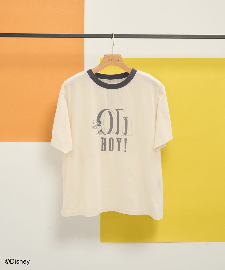 AMERICAN HOLIC「【Mickey&Friends】ビンテージ加工アソートプリントTシャツ」|Tシャツ・カットソー|