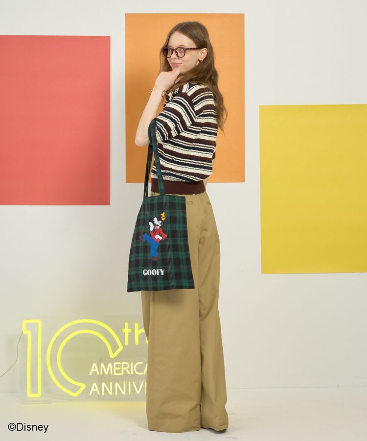 AMERICAN HOLIC「【Mickey&Friends】ケーブルニットポロ」|ニット・セーター|