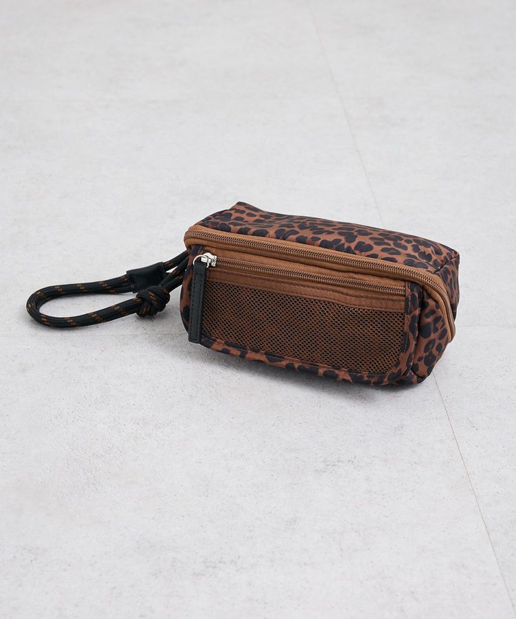 Green Parks「【10ポケBag】収納アドバイザー監修ボックスポーチ(ポケPoach)」|ポーチ|Leopard