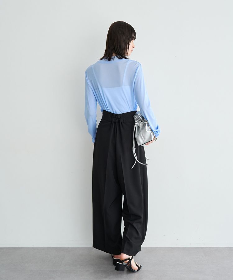YECCA VECCA「ハイネックシアートップス」|Tシャツ・カットソー|