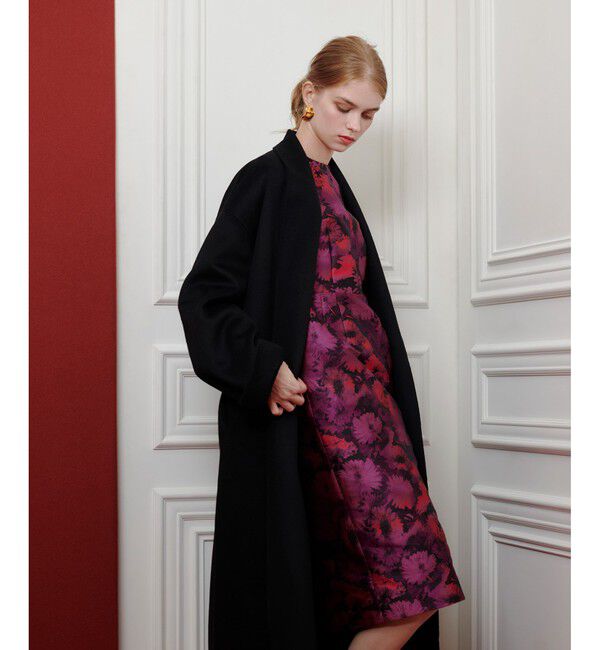 LOULOU WILLOUGHBY「【LOULOU WILLOUGHBY】LIMONTA ジャガードノースリワンピース」|ワンピース|