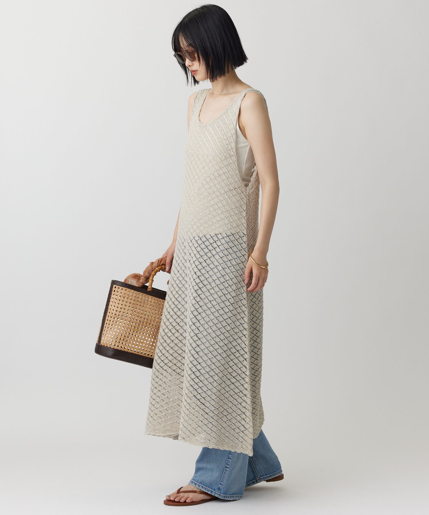 BABYLONE「2WAYクロシェフウワンピース」|ワンピース|