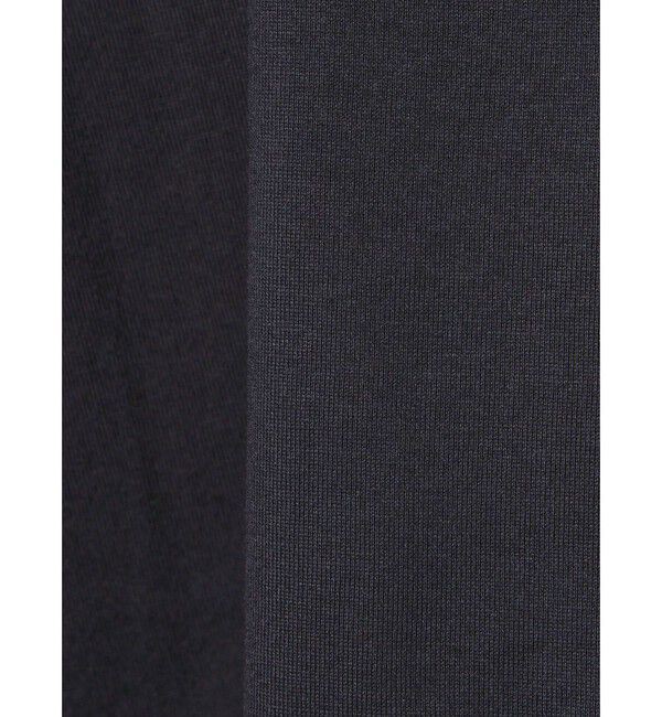 mizuiro ind「mizuiro ind フレアクルーネックTシャツ」|Tシャツ・カットソー|
