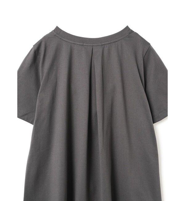 mizuiro ind「mizuiro ind フレアクルーネックTシャツ」|Tシャツ・カットソー|