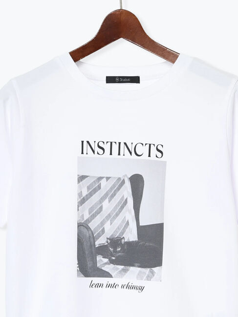 Te chichi「アソートネコフォトスタンダードTシャツ」|Tシャツ・カットソー|