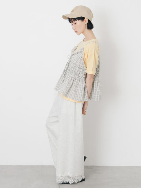 Samansa Mos2「【消臭効果】コットンツイル刺繍キャップ」|その他|
