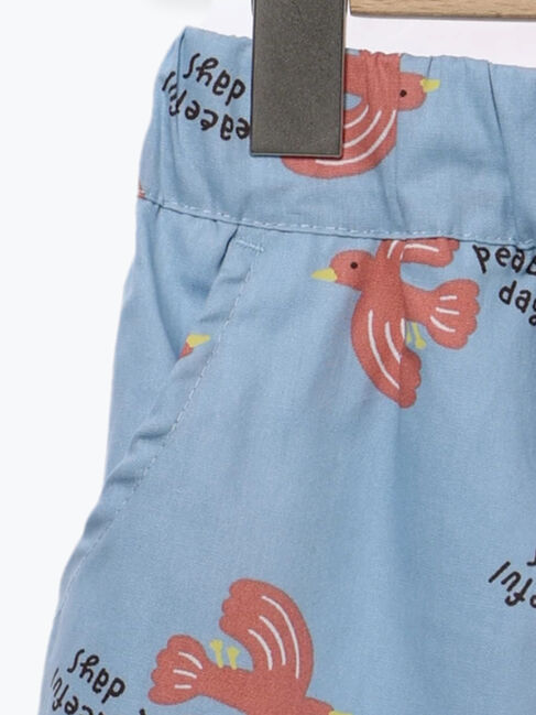 Samansa Mos2 Lagom「バード柄ハーフパンツ(セットアップ可)」|その他|