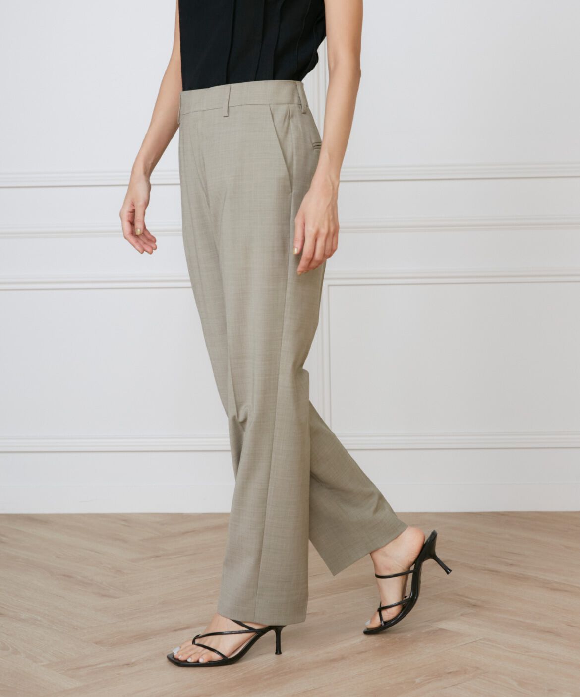 INED「《大きいサイズ》ストレートパンツ《la veille by SUPERIOR CLOSET》」|その他|