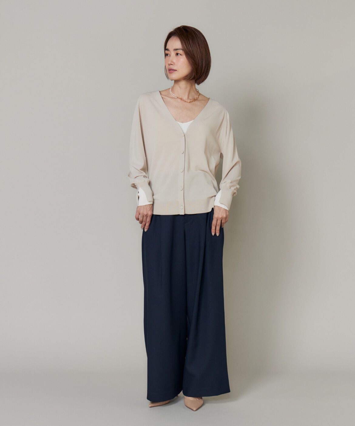 7-IDconcept.「《大きいｻｲｽﾞ》ﾀｯｸﾜｲﾄﾞﾊﾟﾝﾂ|ｼｰｽﾞﾝﾚｽに幅広いｼｰ」|その他|