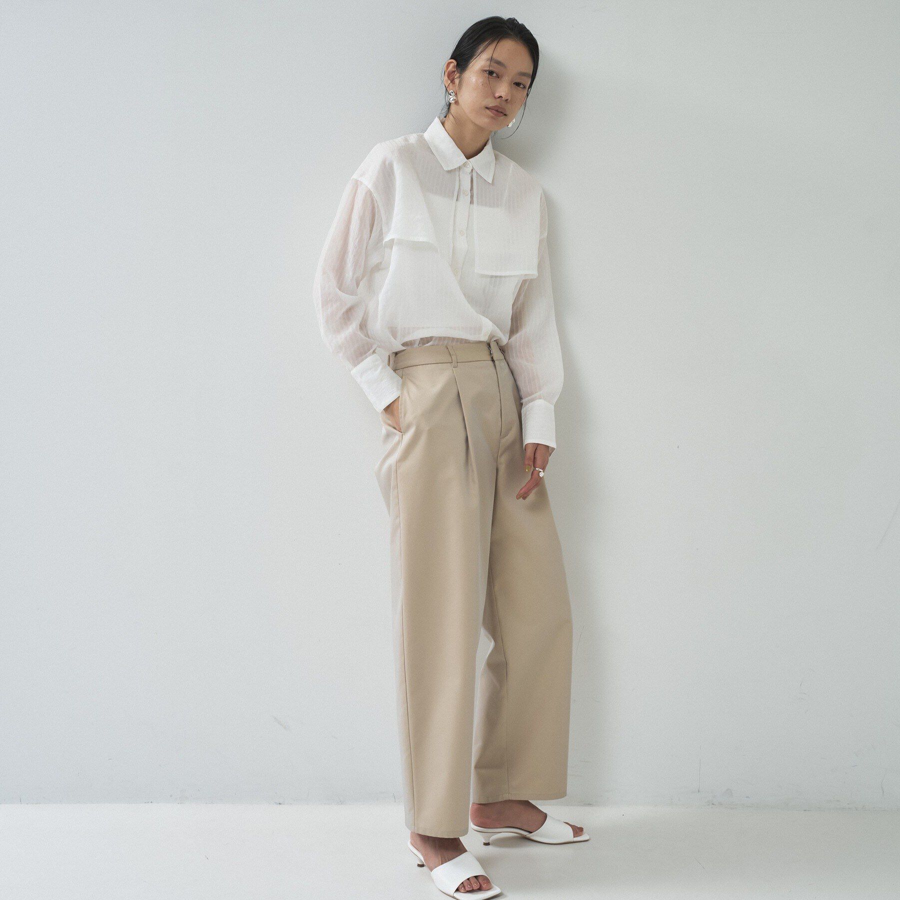GALLEST「【接触冷感】ファインシアーブラウス」|シャツ・ブラウス|