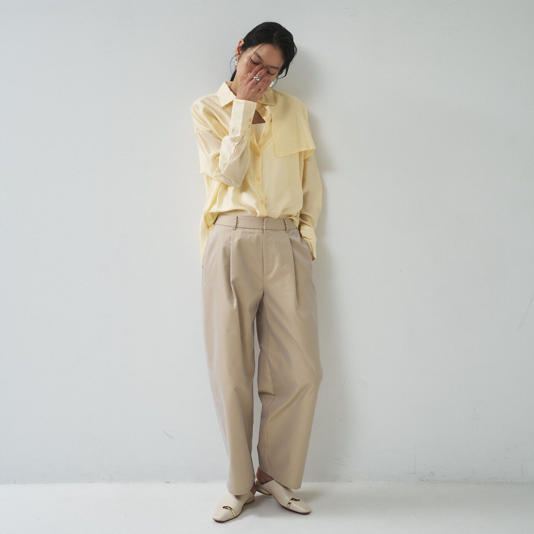 GALLEST「【接触冷感】ファインシアーブラウス」|シャツ・ブラウス|