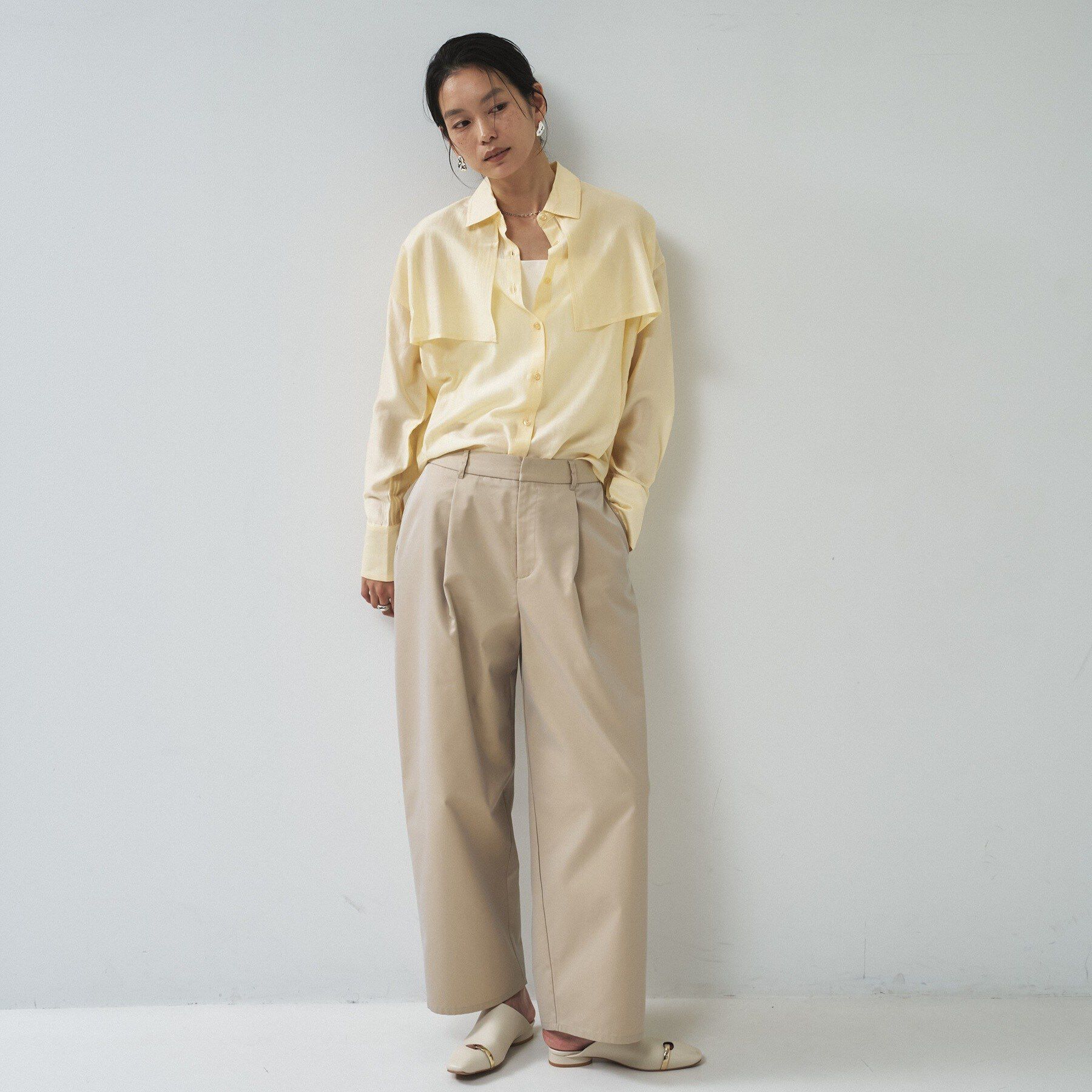GALLEST「【接触冷感】ファインシアーブラウス」|シャツ・ブラウス|