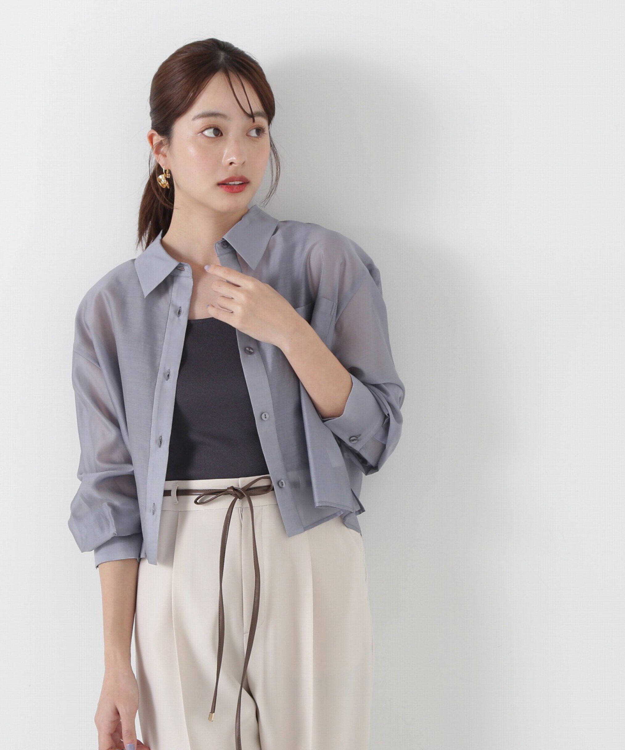 PROPORTION BODY DRESSING「前後2wayスクエアータンクトップ」|Tシャツ・カットソー|