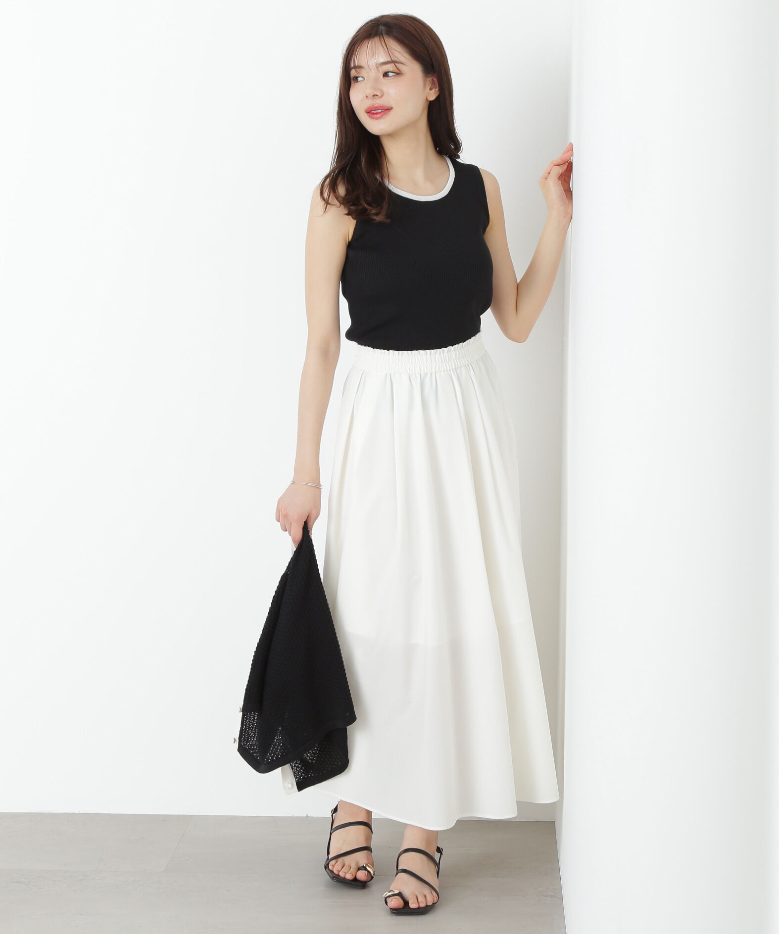 PROPORTION BODY DRESSING「変わり編みニットアンサンブル」|ニット・セーター|