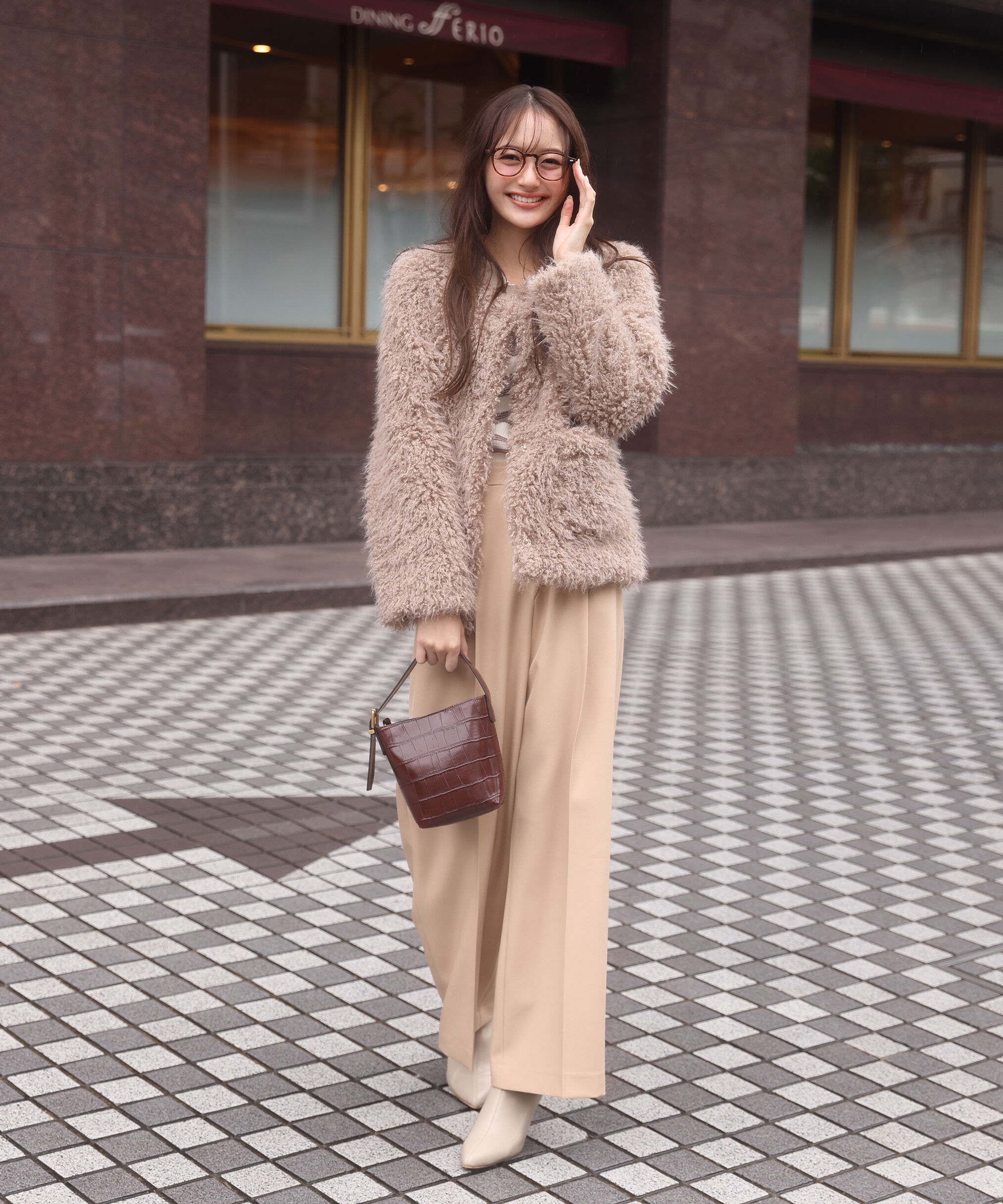 PROPORTION BODY DRESSING「ラムファー風ブルゾン 25AW」|ブルゾン・スタジャン|
