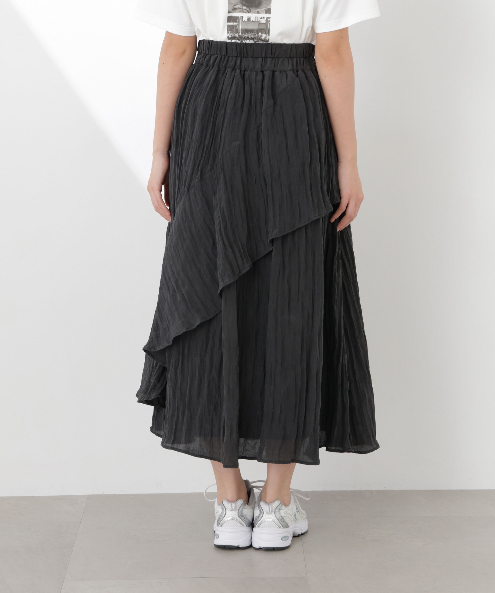 PROPORTION BODY DRESSING「ワッシャーティアードスカート　26SS」|スカート|