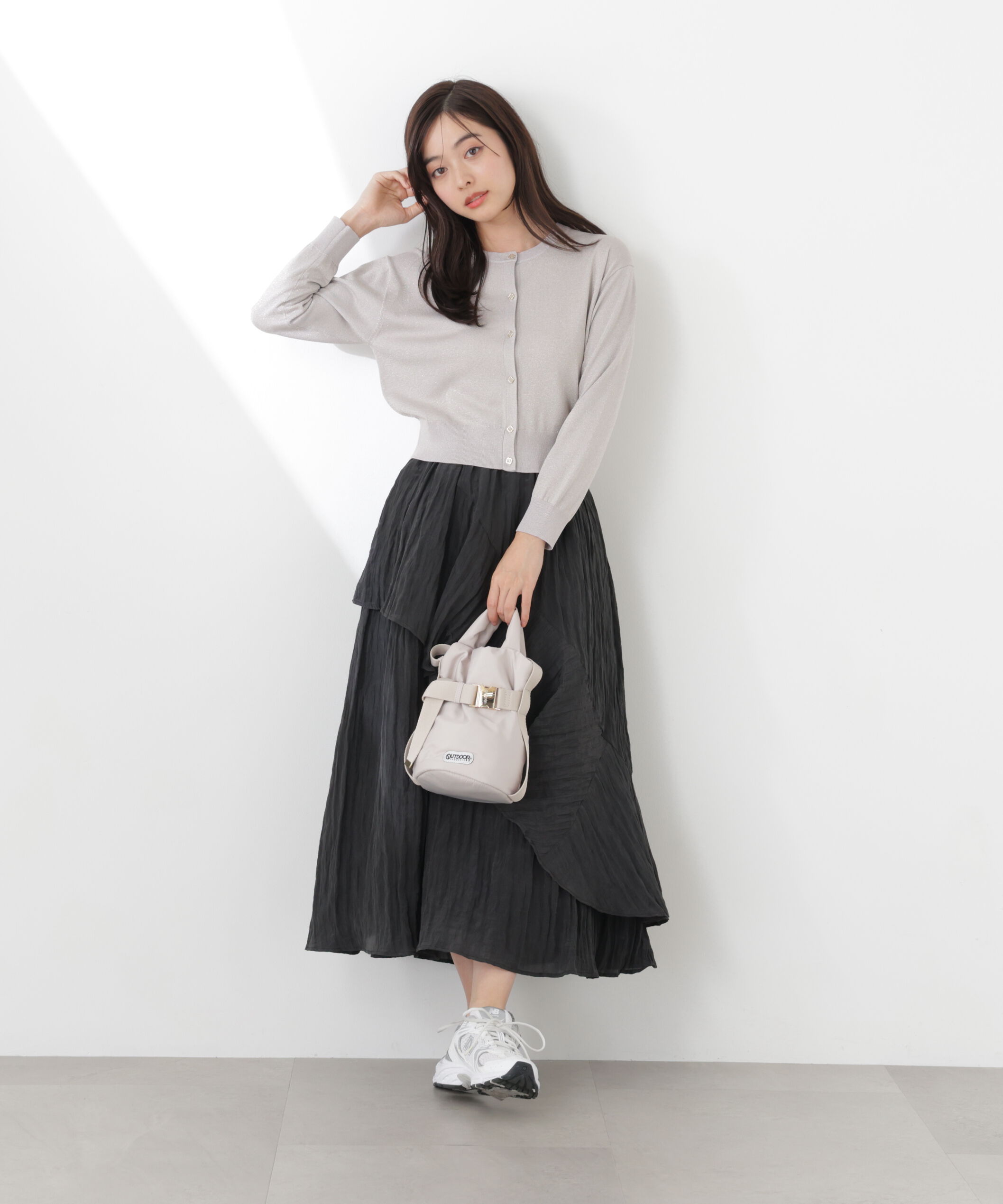 PROPORTION BODY DRESSING「ワッシャーティアードスカート　26SS」|スカート|