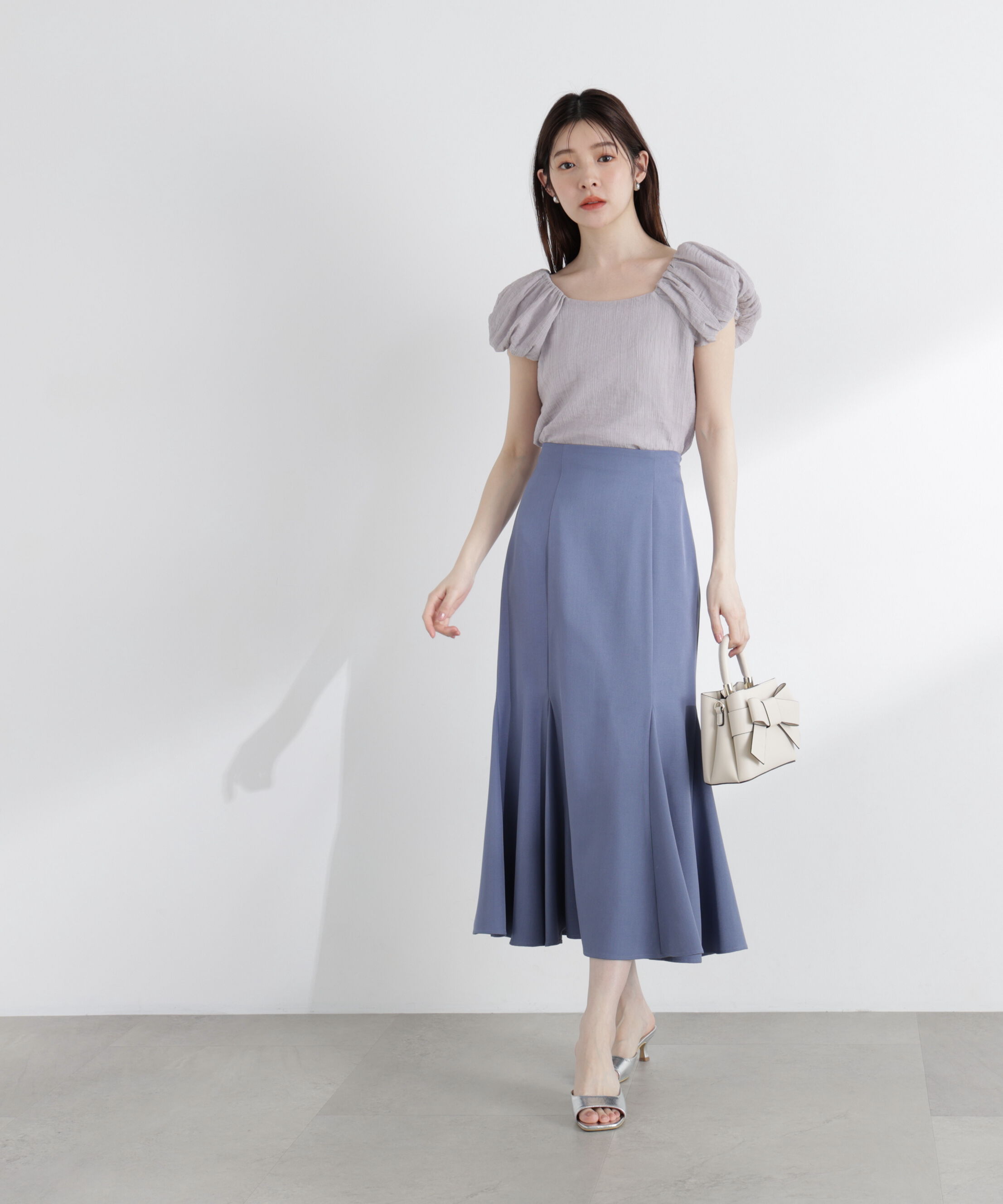 PROPORTION BODY DRESSING「＜中川紅葉さん着用＞バルーンスリーブブラウス」|シャツ・ブラウス|