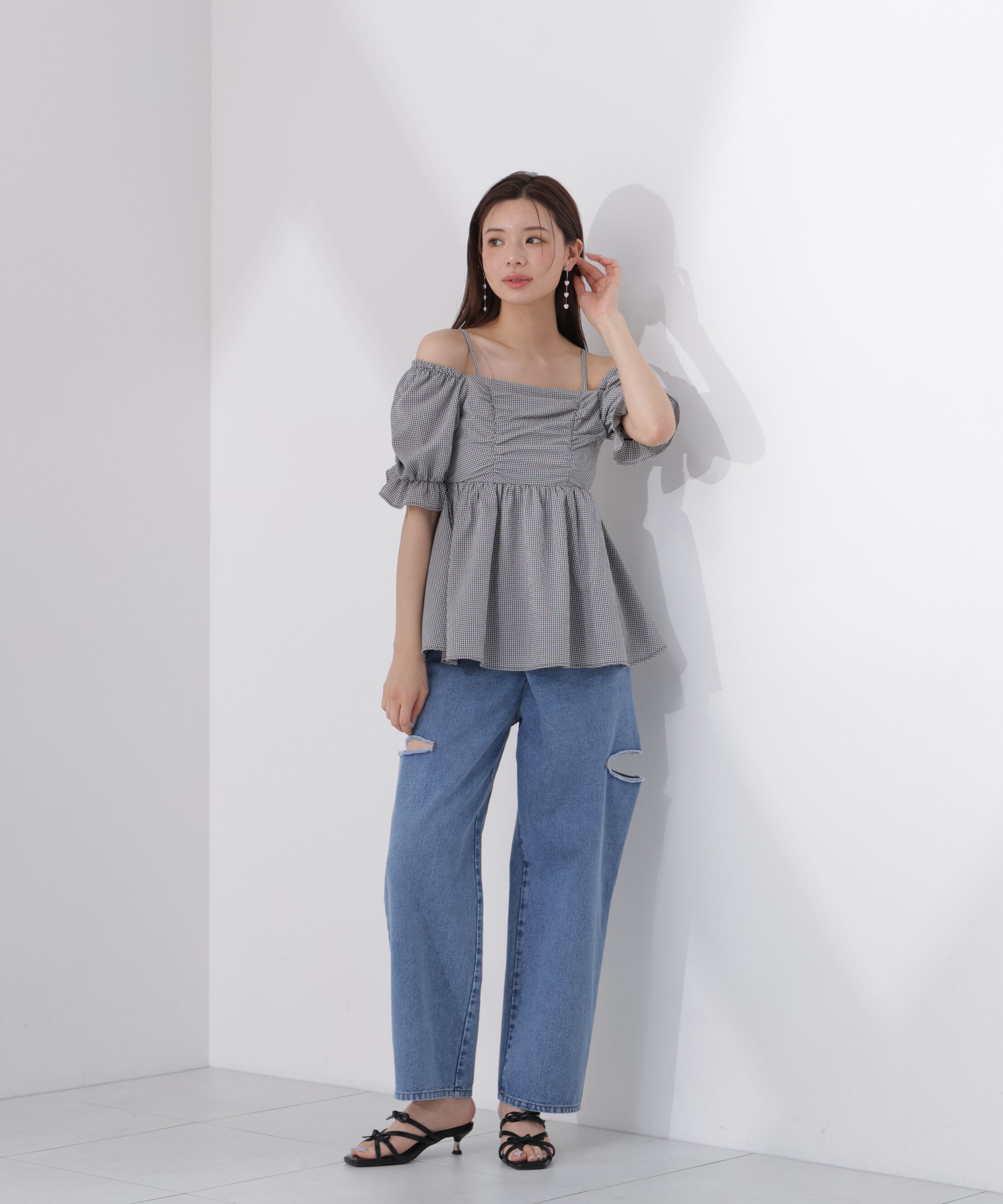 PROPORTION BODY DRESSING「＜EDIT COLOGNE＞サイドスリットデニムパンツ」|その他|