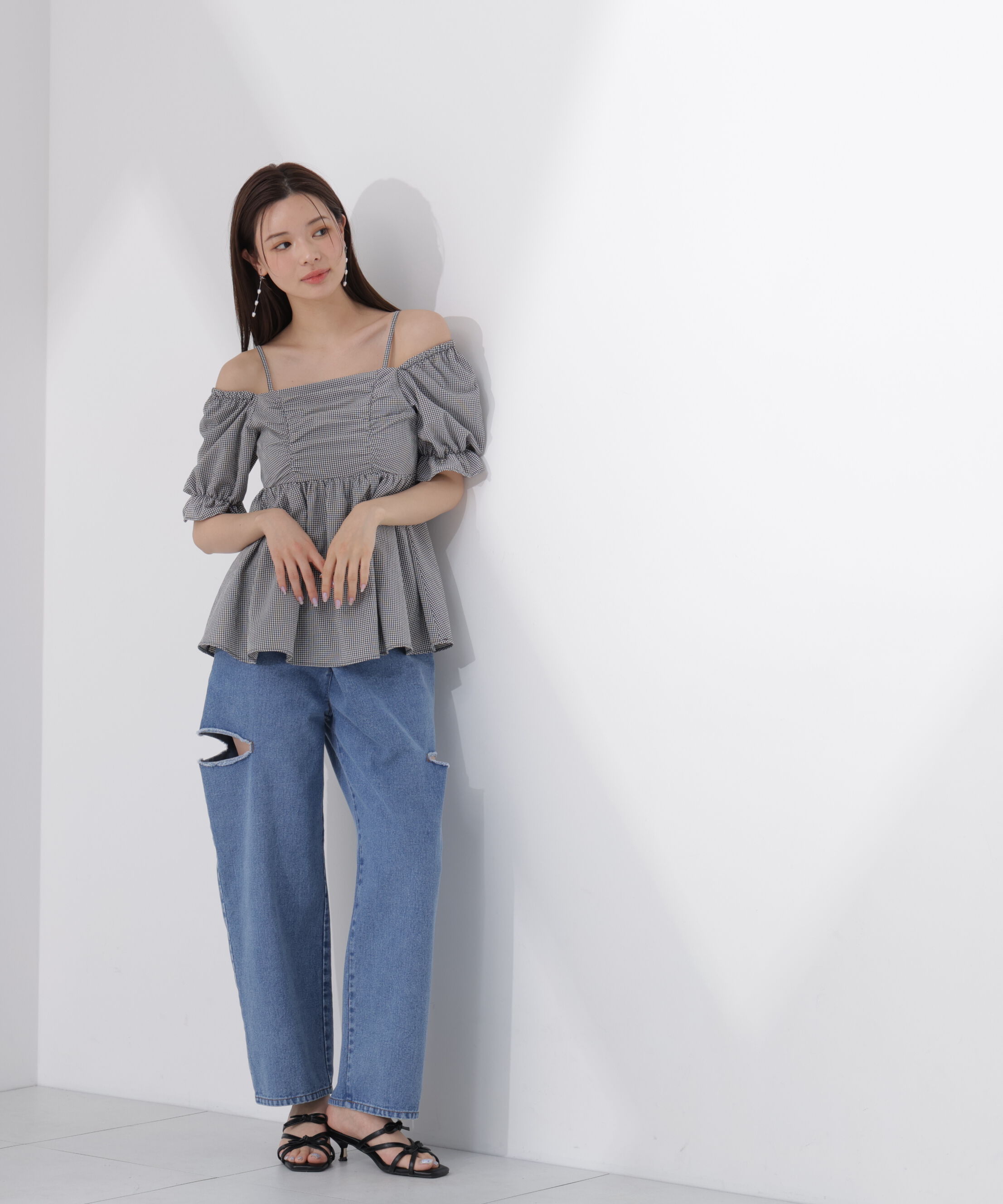 PROPORTION BODY DRESSING「＜EDIT COLOGNE＞サイドスリットデニムパンツ」|その他|