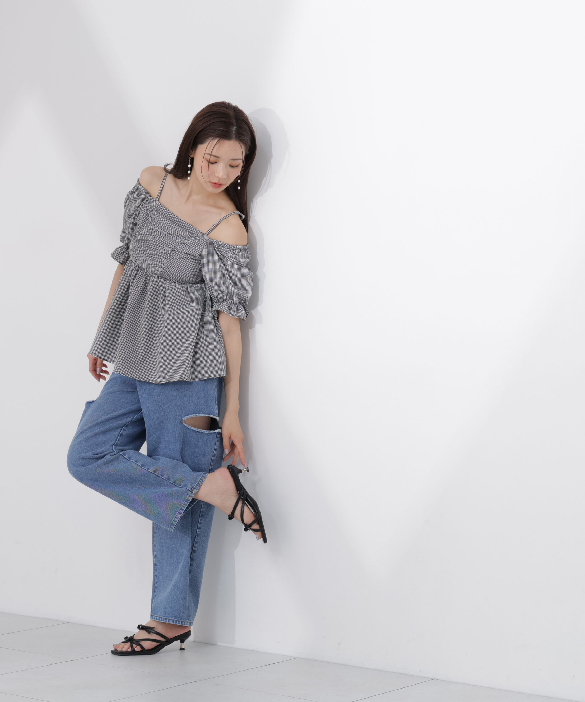 PROPORTION BODY DRESSING「＜EDIT COLOGNE＞サイドスリットデニムパンツ」|その他|