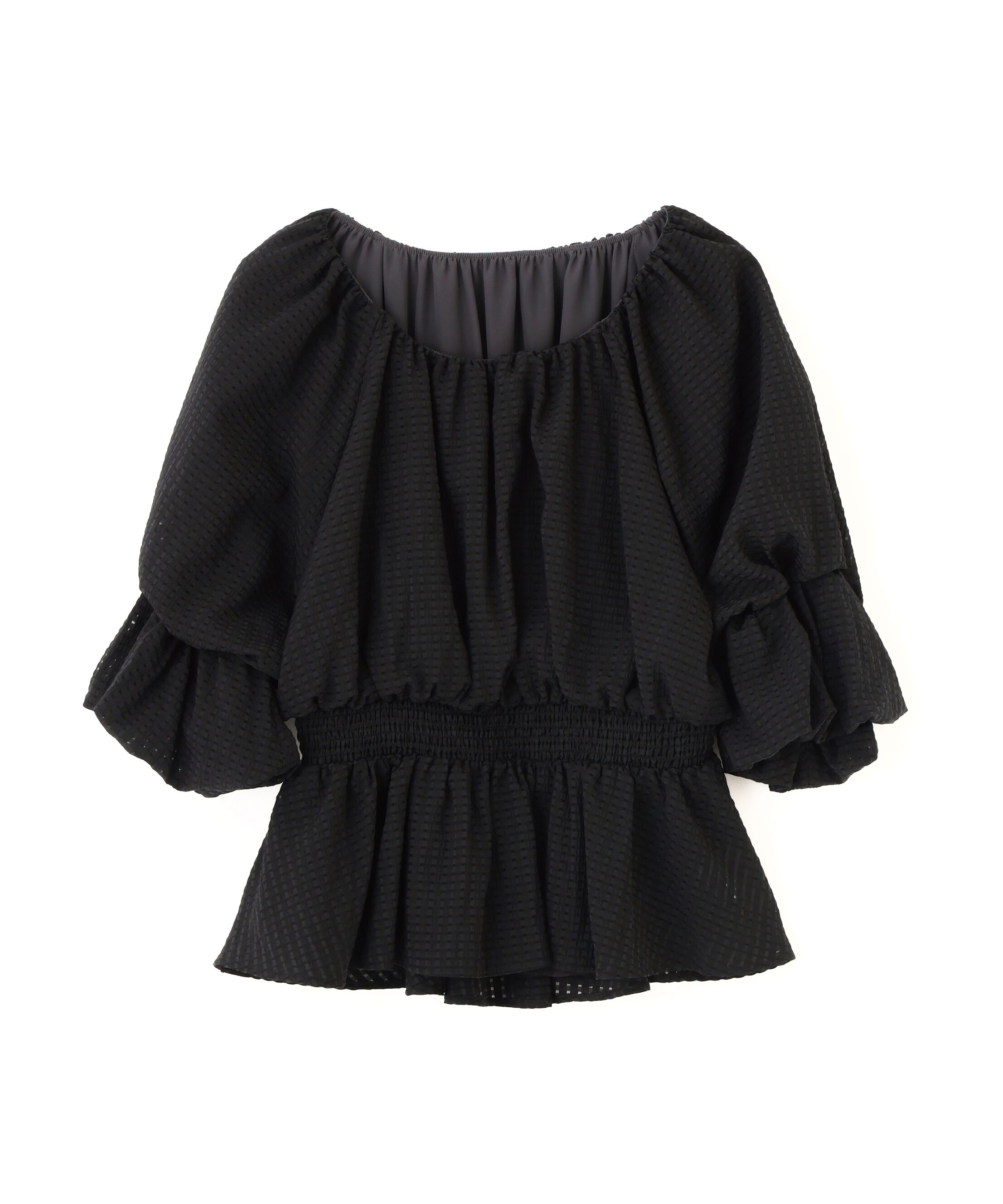 PROPORTION BODY DRESSING「＜中川紅葉さん着用＞〈a/mie〉2wayオフショルフィッシュテールブラウス」|シャツ・ブラウス|