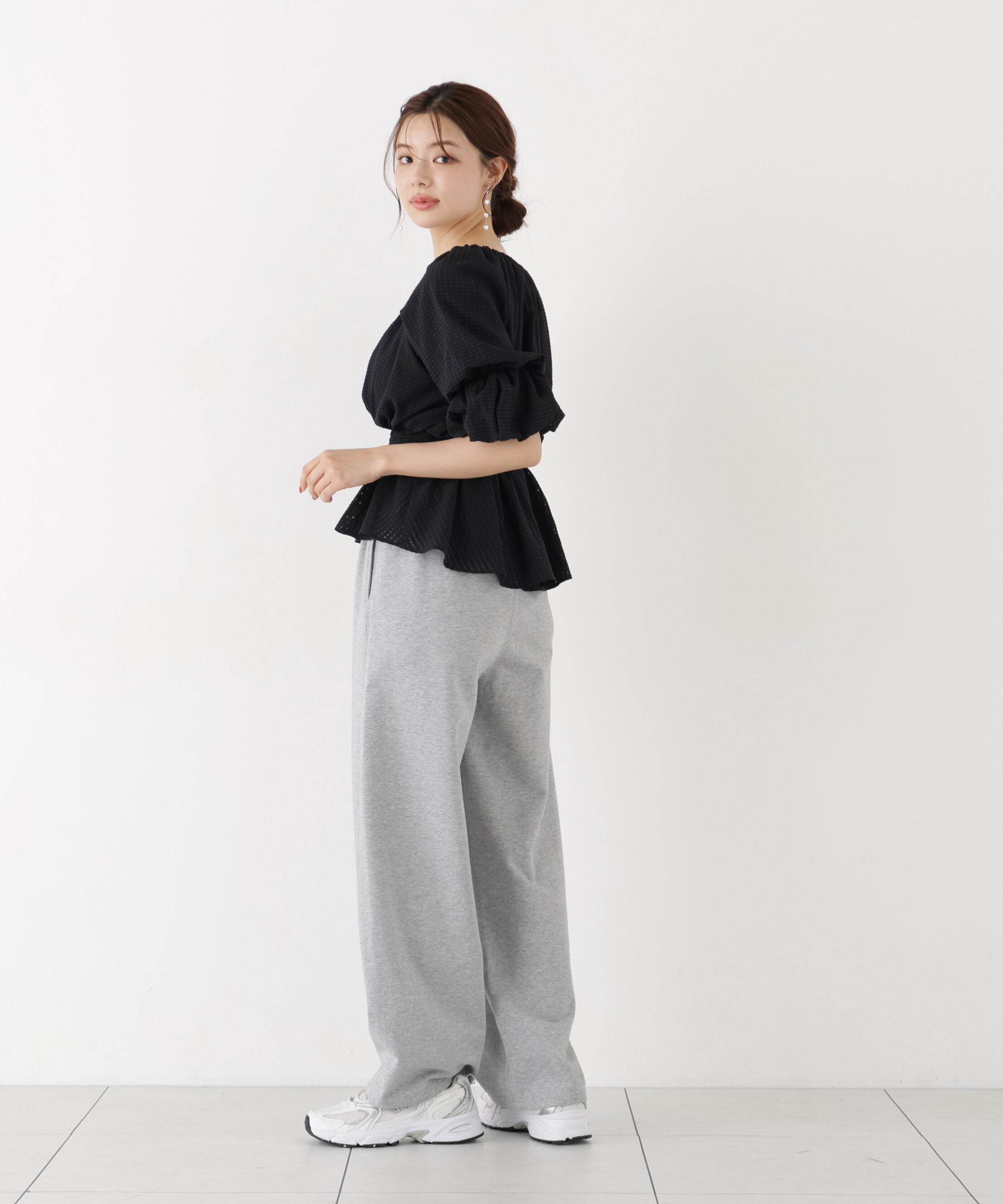 PROPORTION BODY DRESSING「＜中川紅葉さん着用＞〈a/mie〉2wayオフショルフィッシュテールブラウス」|シャツ・ブラウス|