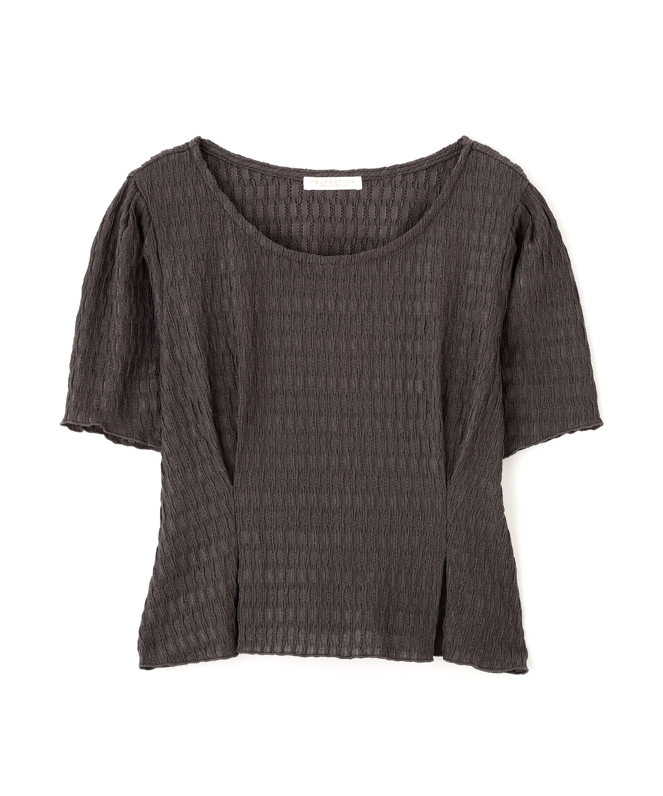 PROPORTION BODY DRESSING「ウエストタックカットトップス」|Tシャツ・カットソー|