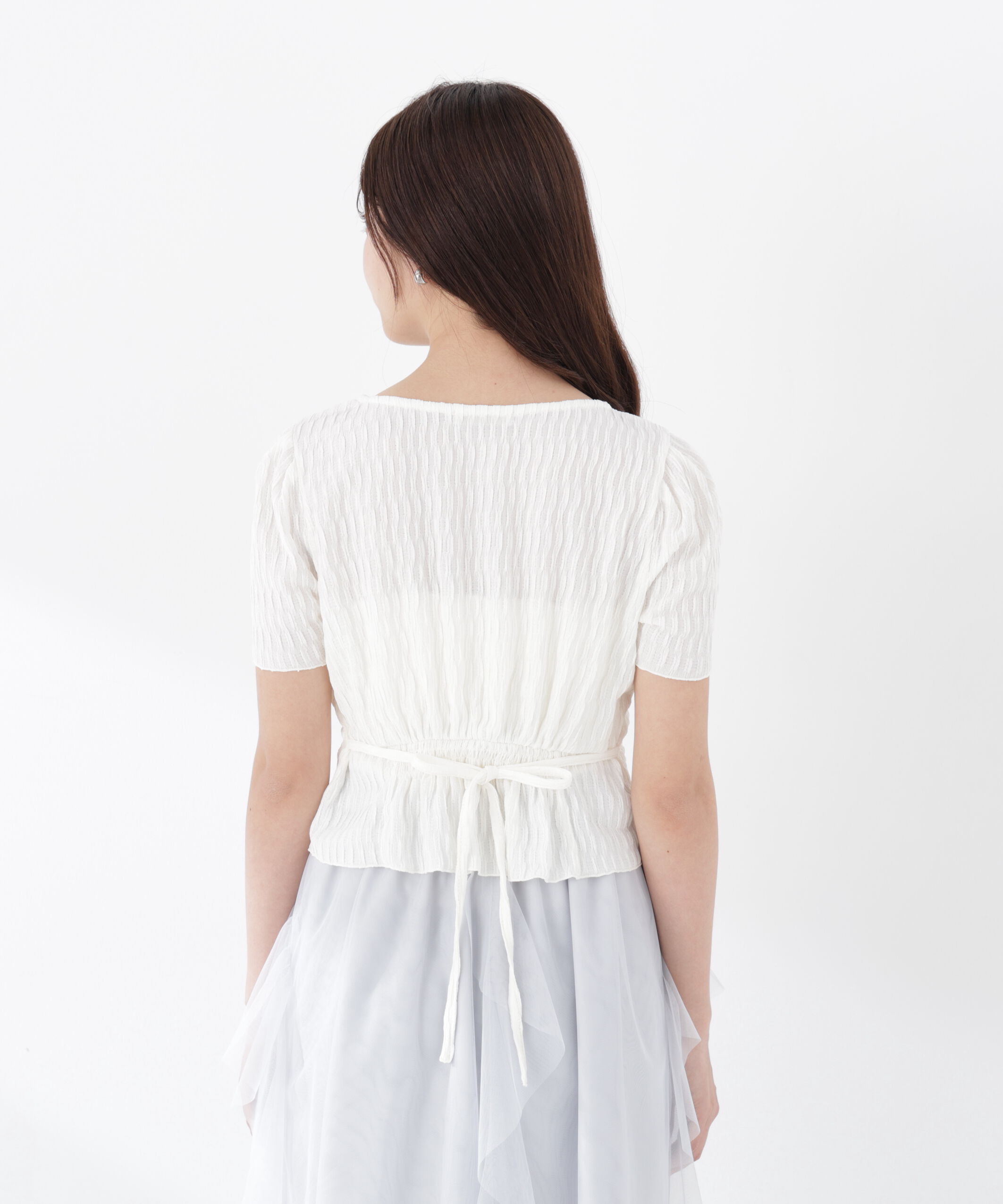 PROPORTION BODY DRESSING「ウエストタックカットトップス」|Tシャツ・カットソー|