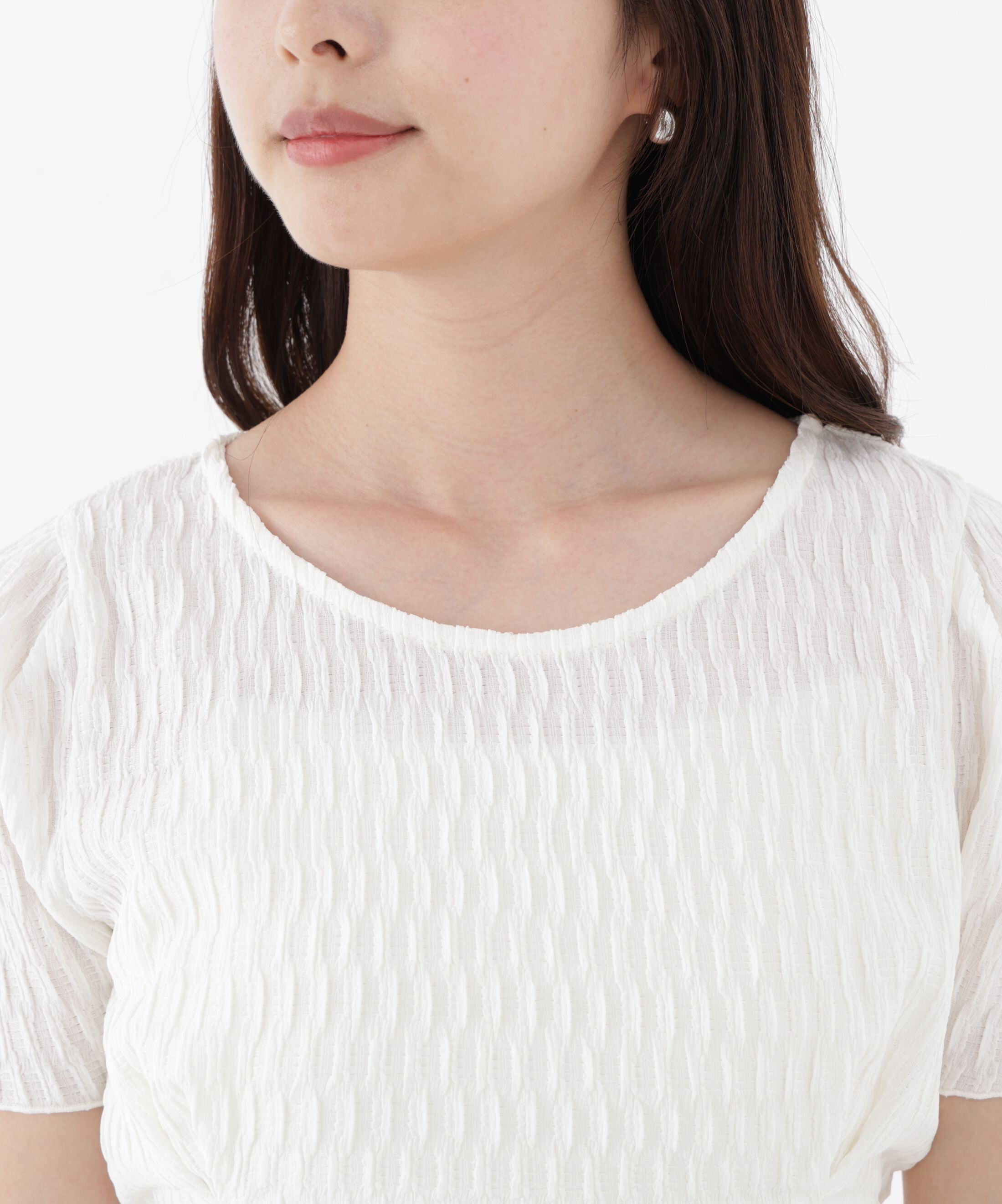 PROPORTION BODY DRESSING「ウエストタックカットトップス」|Tシャツ・カットソー|