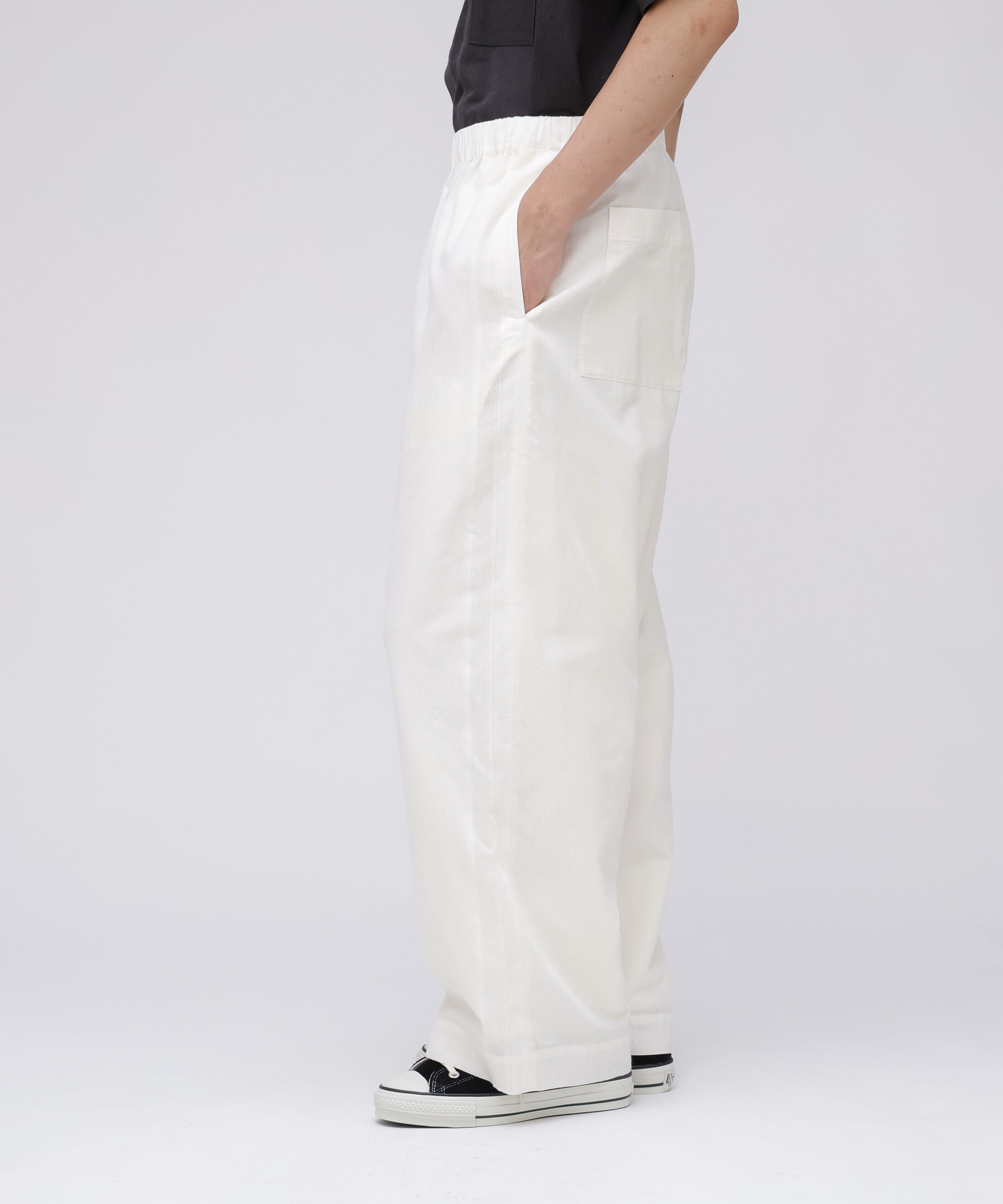 YLEVE 「YLEVE / DOBBY STRIPE CHAMBRAY EASY TROUSERS MEN」|その他|