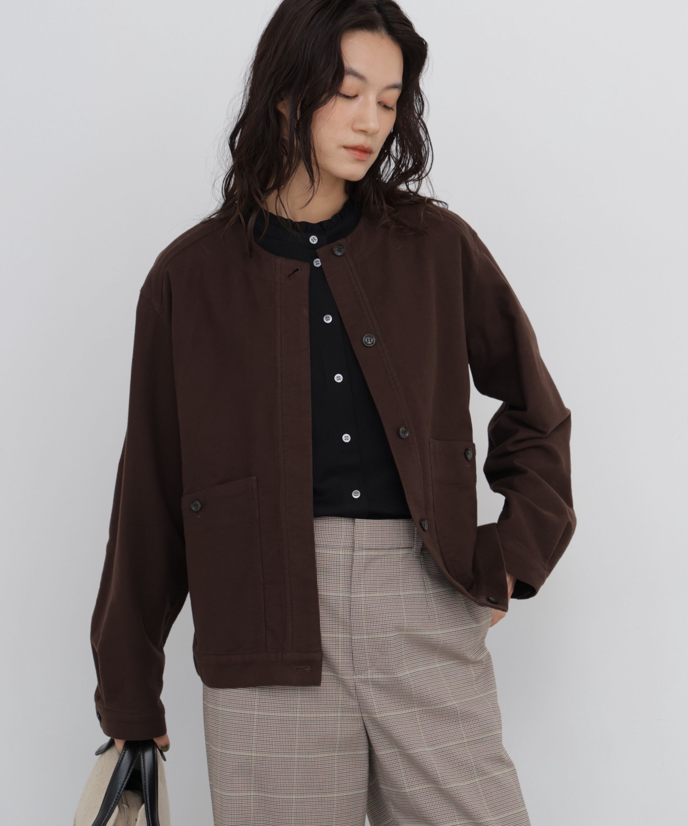  「◆ストレッチエアリードットコードブルゾン」|その他|