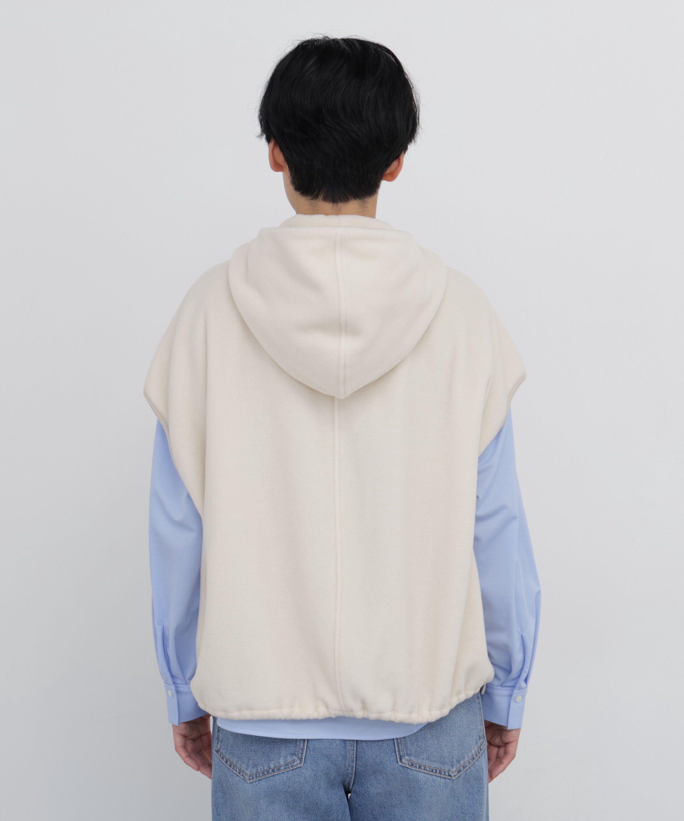  「◆フリースフードベスト」|Tシャツ・カットソー|