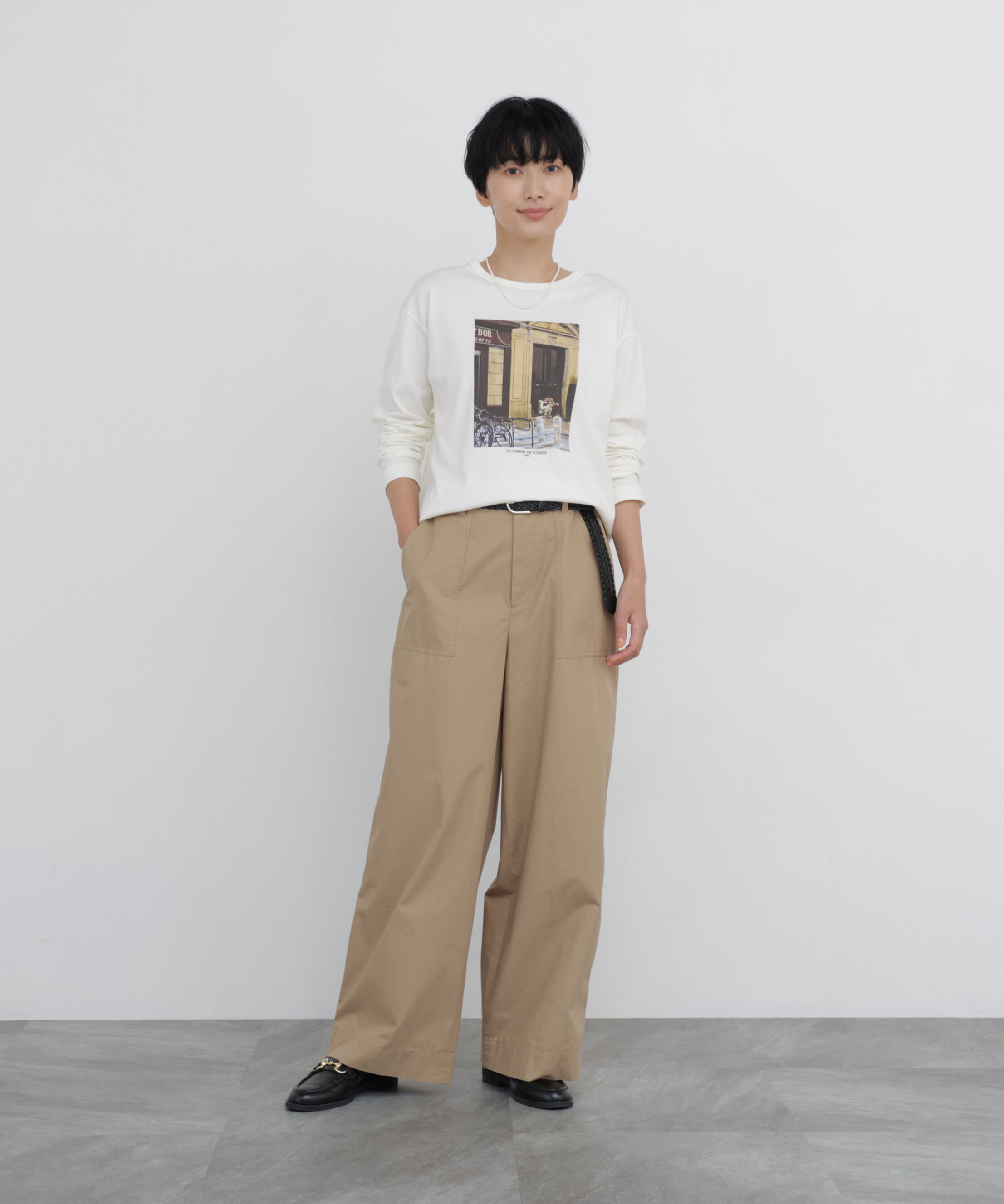  「◆フォトプリント　ロンＴ」|Tシャツ・カットソー|
