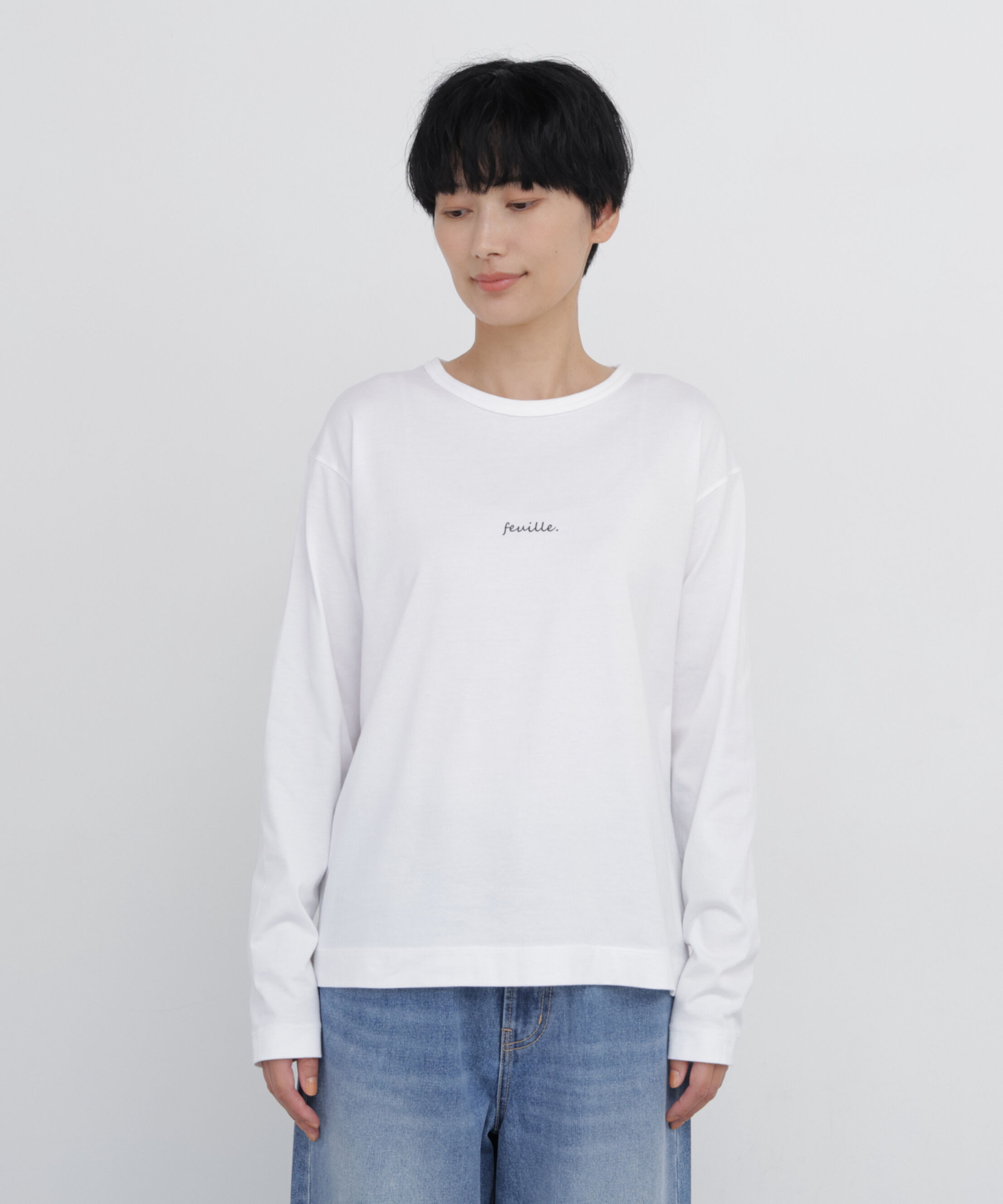  「◆ロゴプリント　ロンＴ」|Tシャツ・カットソー|