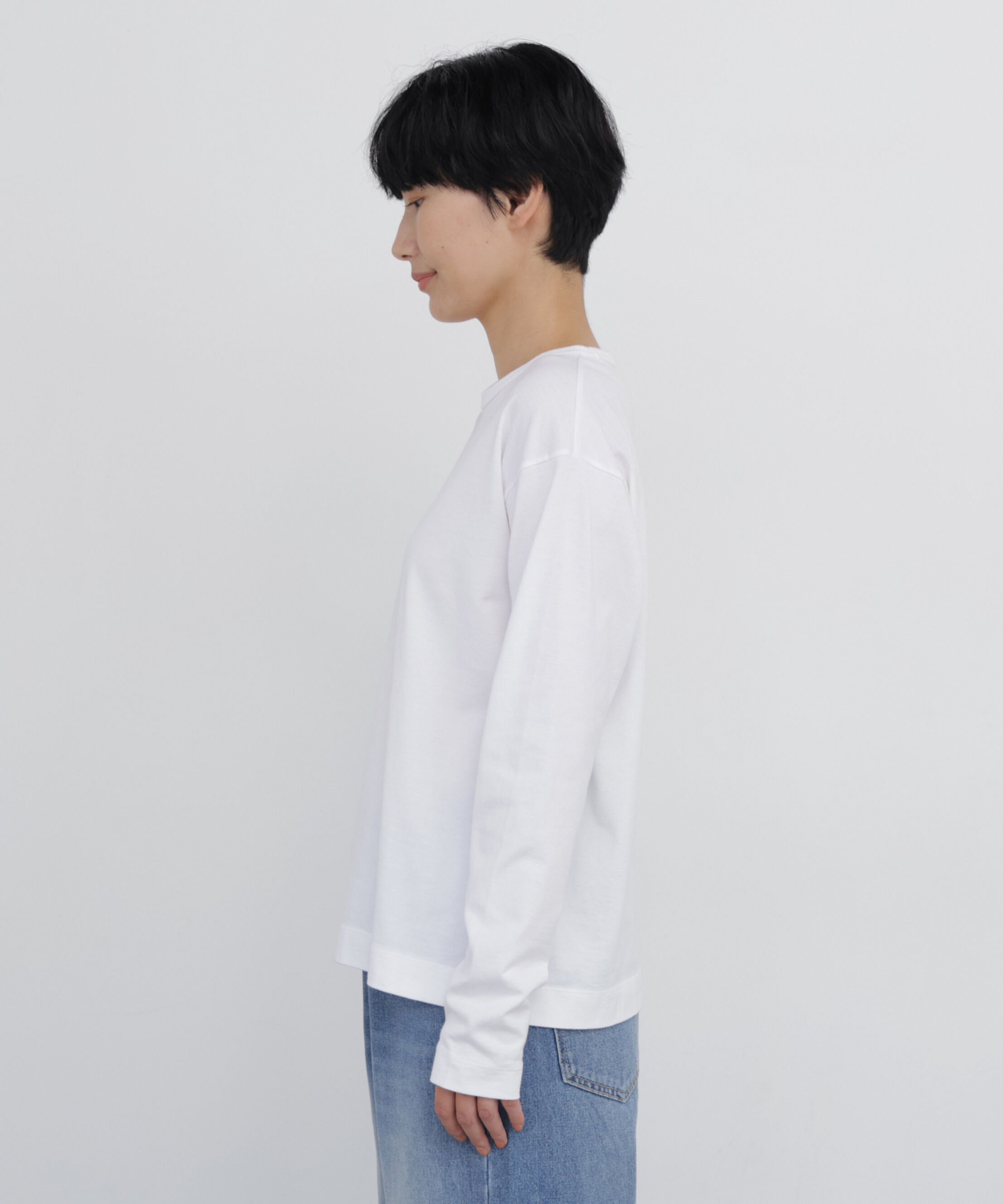  「◆ロゴプリント　ロンＴ」|Tシャツ・カットソー|