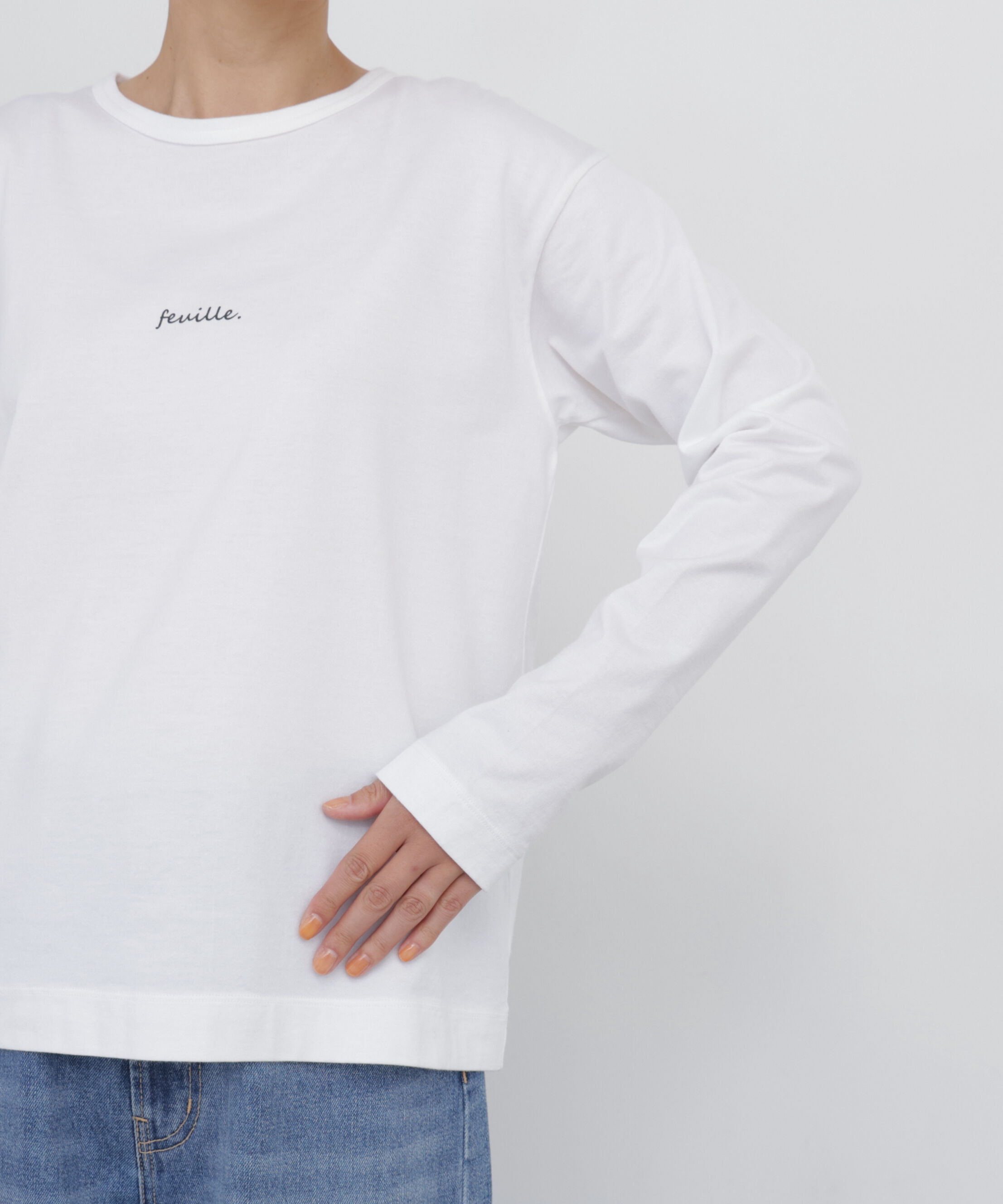  「◆ロゴプリント　ロンＴ」|Tシャツ・カットソー|