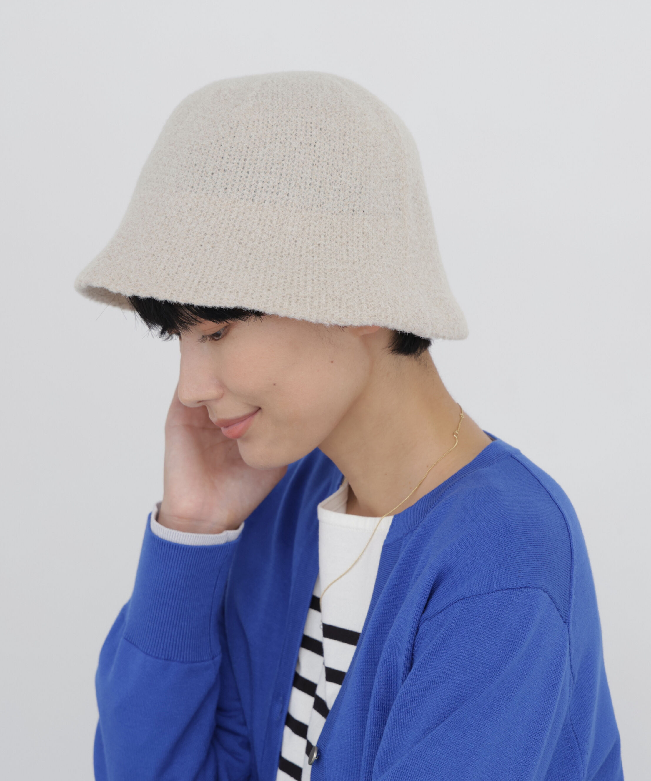  「◆ウォッシャブルサーモハット」|その他|エクリュ1